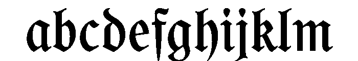 Gorgias Regular FONT