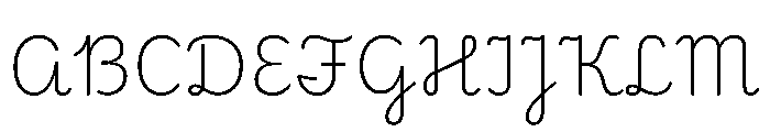 Goskar Variable Extra Light Font UPPERCASE