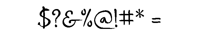 Goskar Variable Regular Font OTHER CHARS