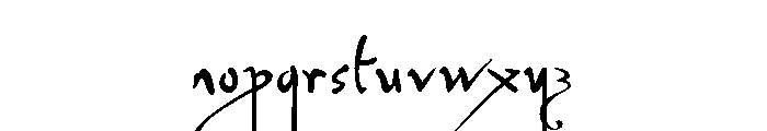Goskar Variable Regular Font LOWERCASE