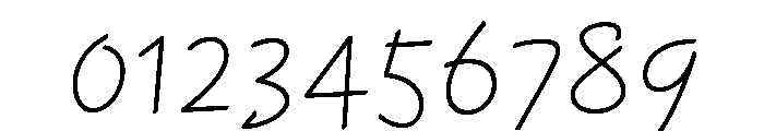 Goskar Variable Thin Font OTHER CHARS