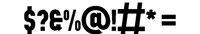 GODROP Font OTHER CHARS