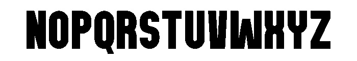 GODROP Font UPPERCASE