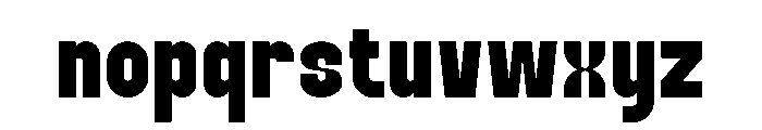 GODROP Font LOWERCASE