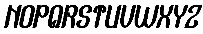 GOLDEN ERA Bold Italic Font UPPERCASE
