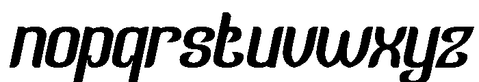 GOLDEN ERA Bold Italic Font LOWERCASE