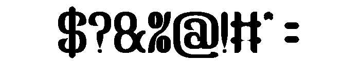 GOLDEN ERA Bold Font OTHER CHARS