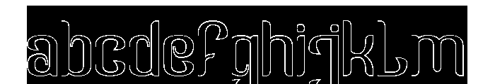 GOLDEN ERA-Hollow-Inverse FONT