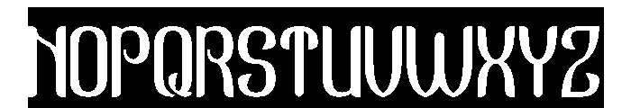 GOLDEN ERA-Inverse Font UPPERCASE
