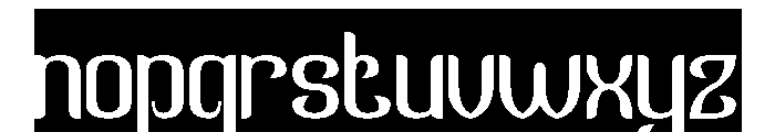 GOLDEN ERA-Inverse Font LOWERCASE