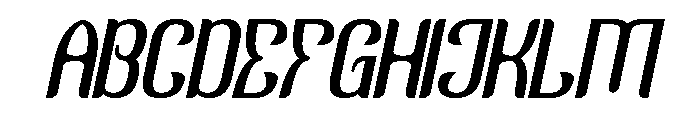 GOLDEN ERA Italic Font UPPERCASE