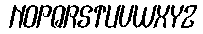 GOLDEN ERA Italic Font UPPERCASE