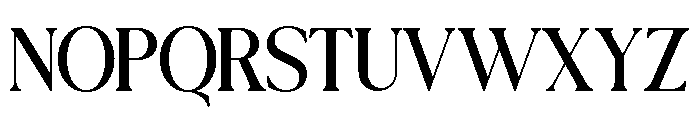 GONEVA-Regular Font UPPERCASE