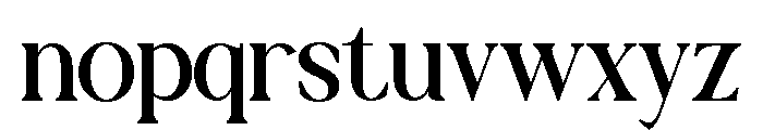 GONEVA-Regular Font LOWERCASE