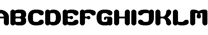 GORGEOUS smile Bold Font UPPERCASE