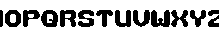 GORGEOUS smile Bold Font UPPERCASE