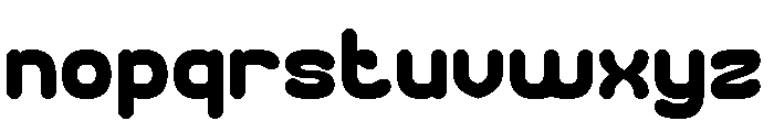 GORGEOUS smile Bold Font LOWERCASE