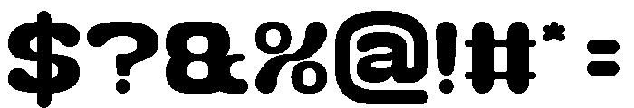 GORGEOUS smile Font OTHER CHARS