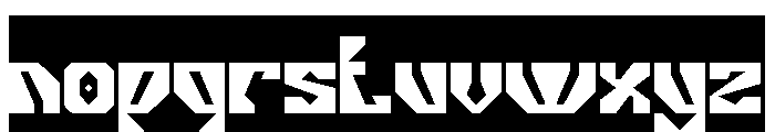 GORILLA PROTOCOL-Inverse Font LOWERCASE