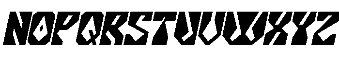 GORILLA PROTOCOL Italic Font UPPERCASE