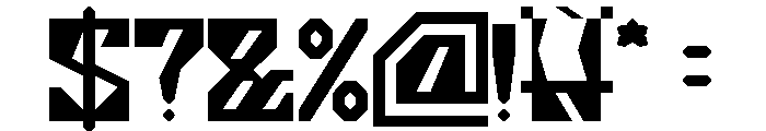 GORILLA PROTOCOL Font OTHER CHARS