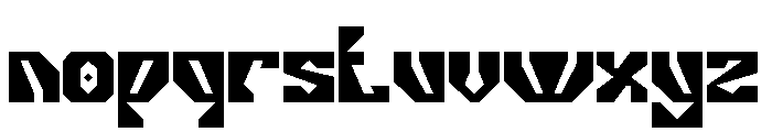 GORILLA PROTOCOL Font LOWERCASE