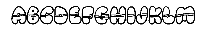 Go Faster Bubble By Squ Regular FONT