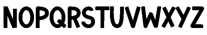 Goals Trackers Font LOWERCASE