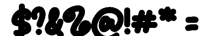 Goat Zoo Font OTHER CHARS