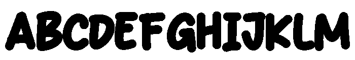 Goat Zoo Font UPPERCASE