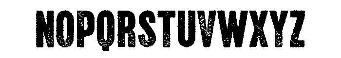 Goatjump Regular Font UPPERCASE