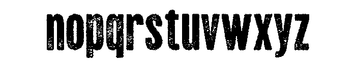 Goatjump Regular Font LOWERCASE
