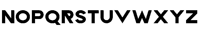 Gobeor Bold Font UPPERCASE