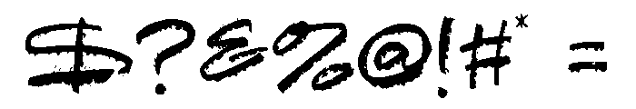 Goblin Zombies Font OTHER CHARS