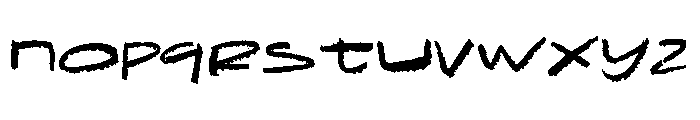 Goblin Zombies Font LOWERCASE