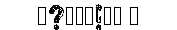 Goby Regular Font OTHER CHARS