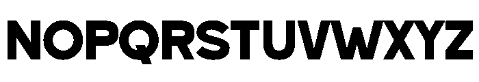 Gocron Regular Font LOWERCASE