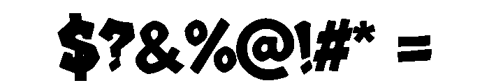 Goderd Style Font OTHER CHARS