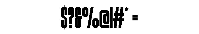 Godness Regular Font OTHER CHARS