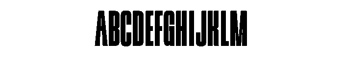 Godness Regular Font UPPERCASE