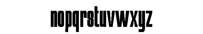 Godness Regular Font LOWERCASE