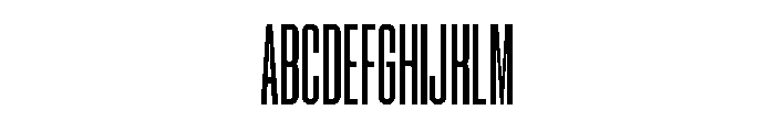 Godplan Regular Font UPPERCASE