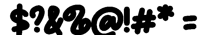 Gody Font OTHER CHARS