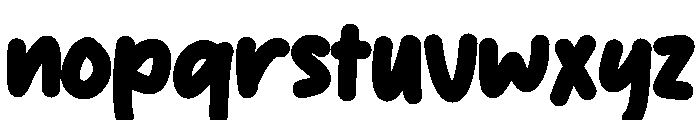Gody Font LOWERCASE