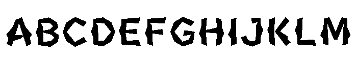 Goera Regular Font UPPERCASE