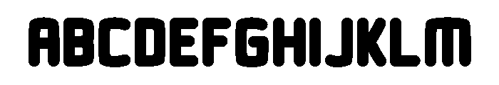 Goerban Font UPPERCASE