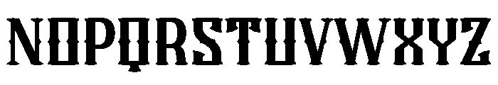 Gofake Font LOWERCASE