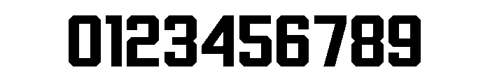 Gofaster Bold Font OTHER CHARS