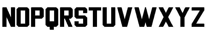 Gofaster Bold Font LOWERCASE