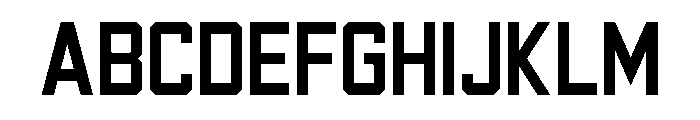 Gofaster Regular Font UPPERCASE